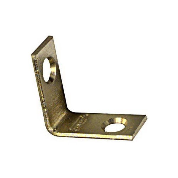 National Hardware 4PK 1 BRS Corner Iron N190-819 - main